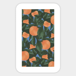 Peach Pattern Design Sticker